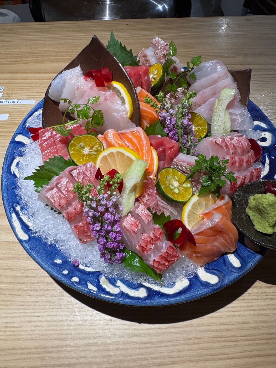 鮮魚の盛り合わせ